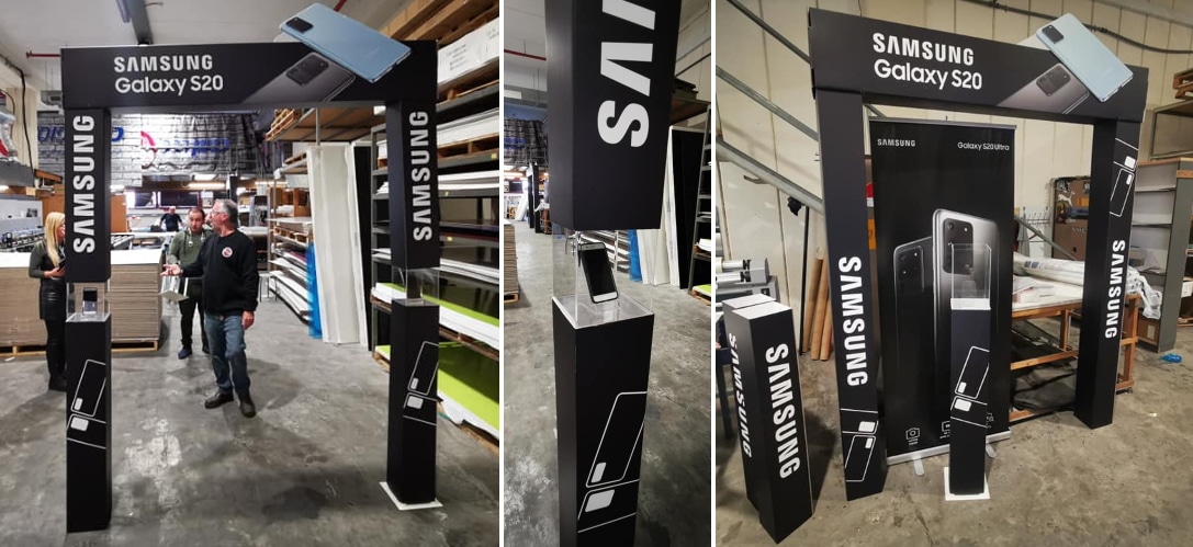 מתקן תצוגה לתערוכה